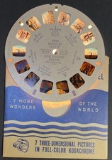 Vintage View-Master Reel 1013 Windsor Castle Royal Residence England 1948 Color