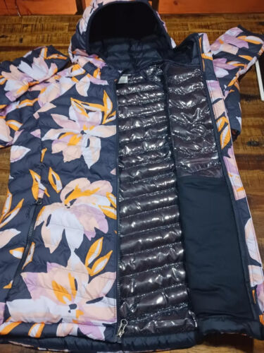 Columbia Giacca Donna Powder Lite con Cappuccio Omni-Heat Scuro Notturno Tulipano TG SM - Foto 3 di 8