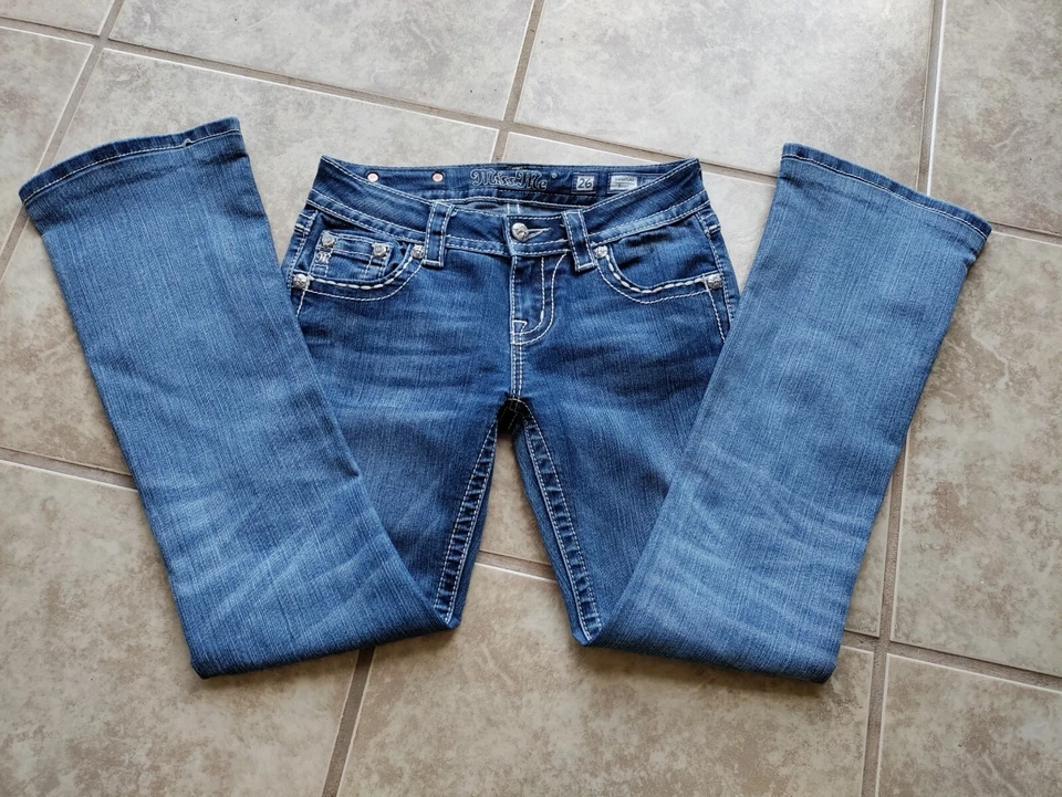 miss me jeans size 26 boot cut - Image 2 of 4