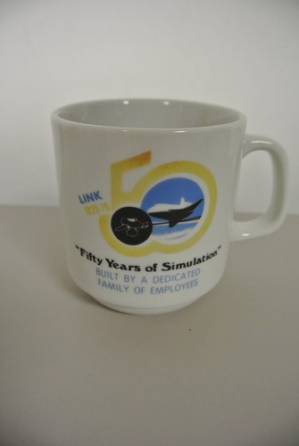 Vintage Space Shuttle Link 50 Years 1929-1979 of Simulation Coffee Mug Cup