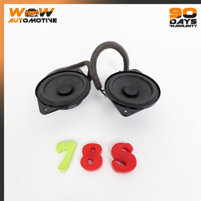 04-13 BENTLEY CONTINENTAL GTC FLYING SPUR LEFT RIGHT MID TONE SOUND SPEAKER OEM
