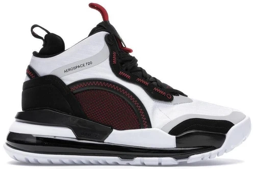 Jordan Aerospace 720 White Black Gym Red