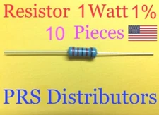 Resistor Metal Film 0.5Ω to 1MΩ 1W 1% 10 Pieces on your Choice USA SELLER