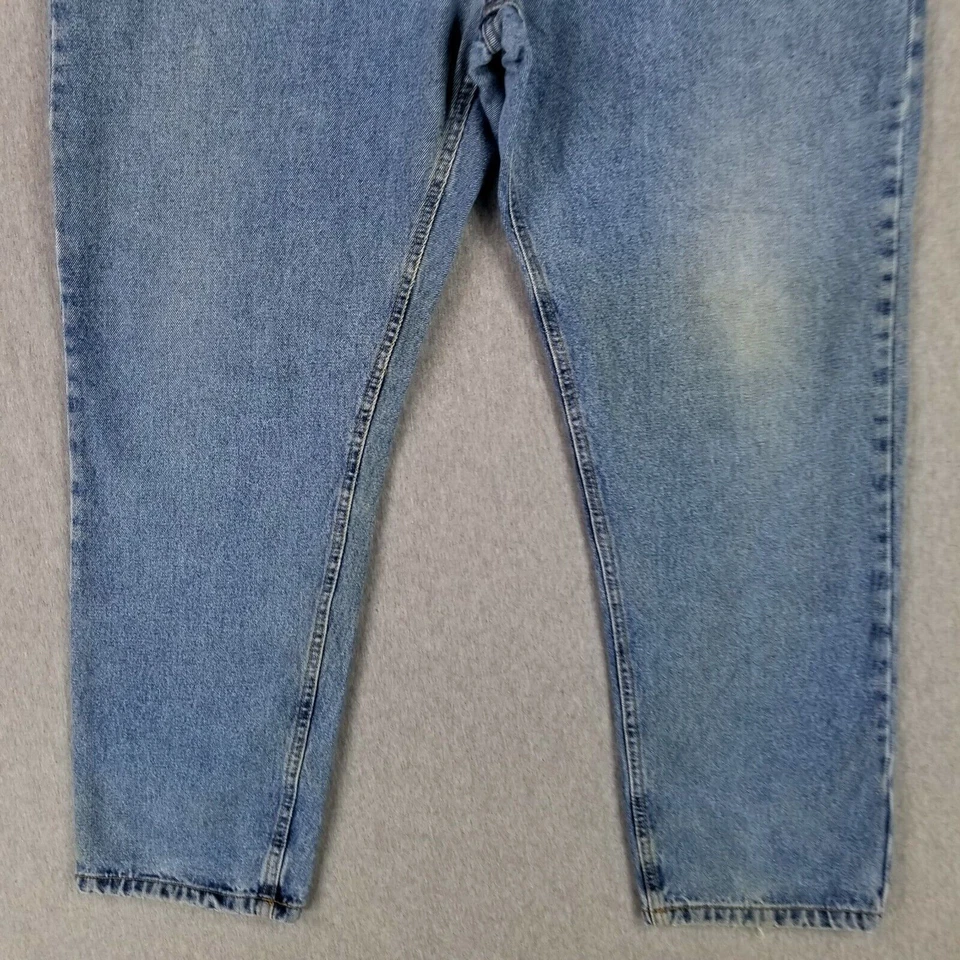 Basic Editions 42x32 Blue Jeans Vintage Classic Denim Work Faded Broken In - Image 2 of 4