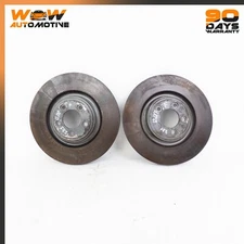 99-19 JAGUAR XF S-TYPE X250 X200 FRONT LEFT RIGHT SIDE BRAKE ROTOR DISK SET OEM