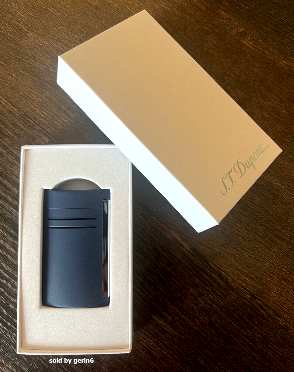 S.T. Dupont MaxiJet Torch Lighter, Matte Blue, 020027 (20027), New