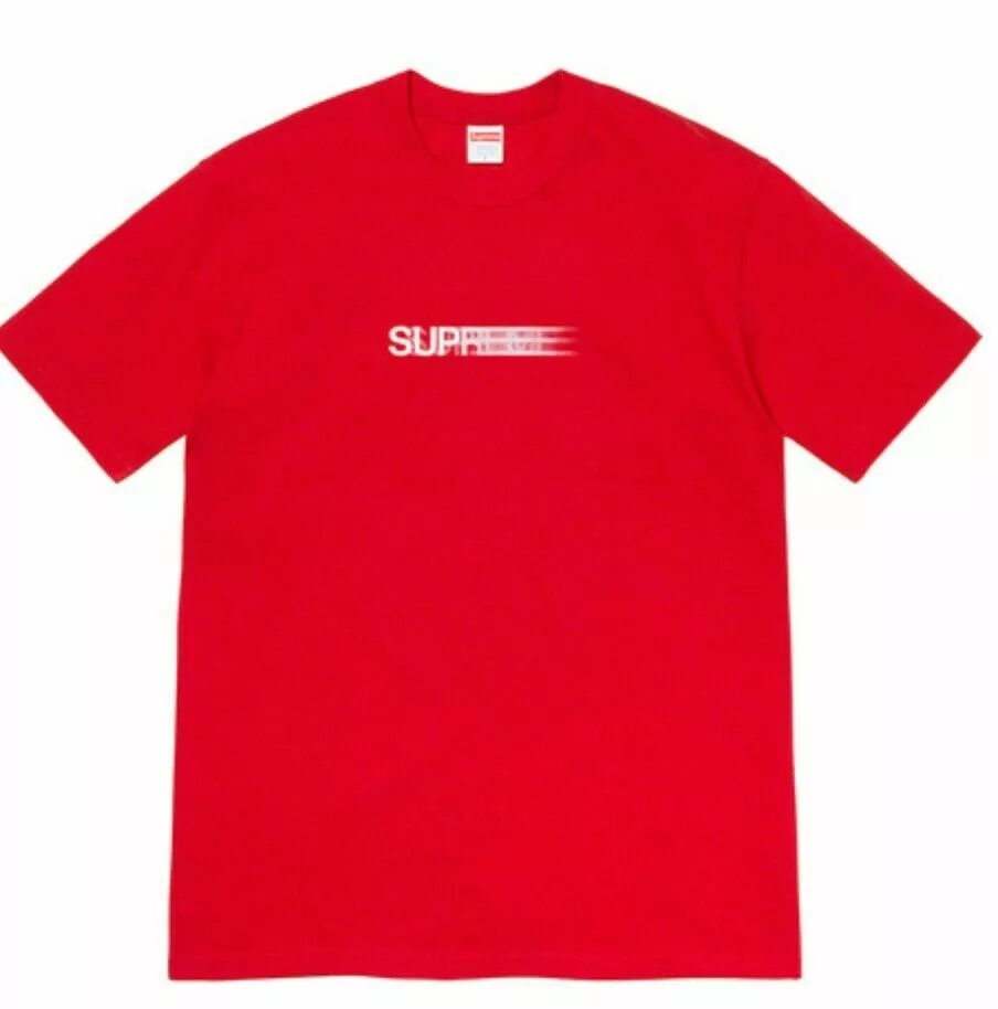 T shirt Supreme Motion Logo SS20 grand rouge 