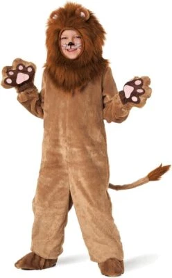 MORPH COSTUMES Löwenkostüm für Kinder Jungen Mädchen Löwe Tierkostüm Karneval Halloween Kostüm