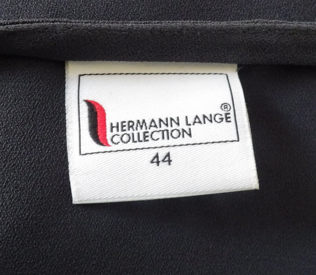 Veste Longue Hermann Lange Gris Perles - Taille 20, Brodée, Paillettes Pour Fête Ou Mariage - Occasion TB
