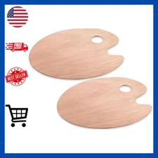 Wooden Paint Palette Artist Palette Painting Palette Oil Paint Palette 2 Pack