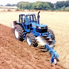 FORD TRACTOR 8830 Powershift 30 Series III BROCHURE POSTER A3