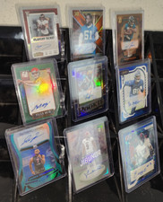 Football auto lot all numbered w/ /24 /25 Kwity Paye Jordyn Brooks show ready