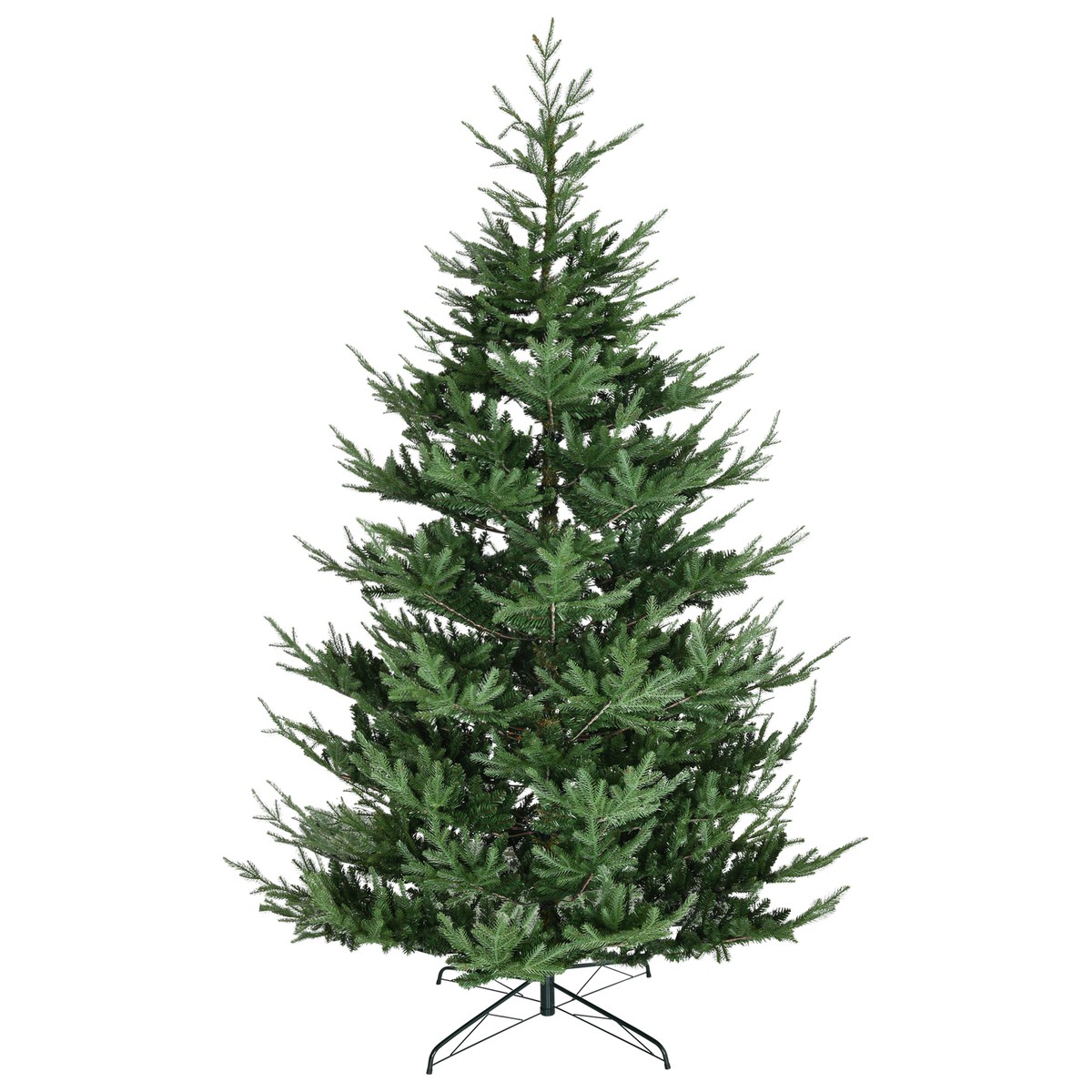 9ft Artificial Christmas Tree Pine Hinged Xmas Tree with