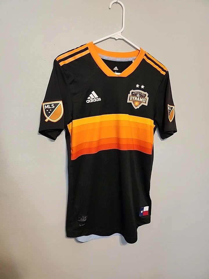 2017- 18 Adidas Men’s Houston Dynamo Soccer Jersey Small  Authentic Player MLS  - Image 3 of 4