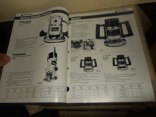 1987-88 Black & Decker Elektrowerkzeuge & Zubehör Katalog 225 Seiten - Bild 10 von 12