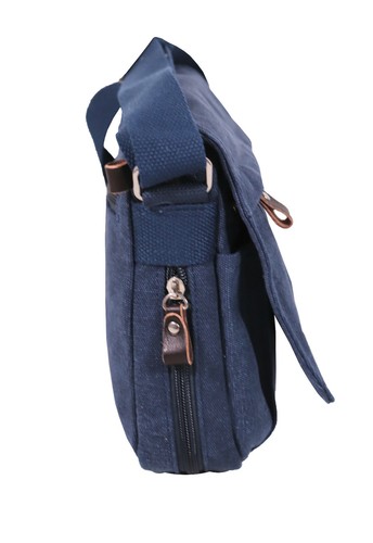 KATANA petit sac besace unisexe toile garni cuir réf 6514 (6 coul.disp.) - Imagen 5 de 37