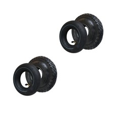 2x  Decke Reifen 3.00-4  260x85 Stollenprofil 2PR Luftrad Stützräder Sackkarre