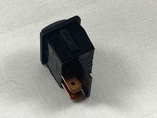 CW SPNO Momentary Rocker Switch 13A 125VAC 10A 250VAC Black Camper RV - Picture 3 of 4