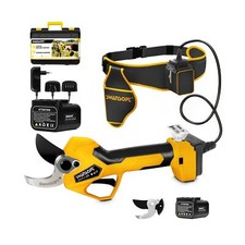 SWANSOFT Electric Pruning Shears, 45mm 1.77'' Cutting Diameter Cordless Elect...