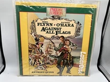FLYNN O'HARA AGAINST ALL FLAGS W/ ANTHONY QUINN LASERDISC ENCORE EDITION