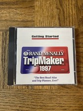 Rand McNally Tripmaker 1997 PC Software