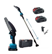Elettrosega batteria 26V motosega potatore troncarami con asta telescopica 300cm