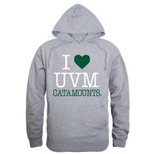 University Of Vermont Catamounts UVM NCAA College I Love Hoodie Sweatshirt