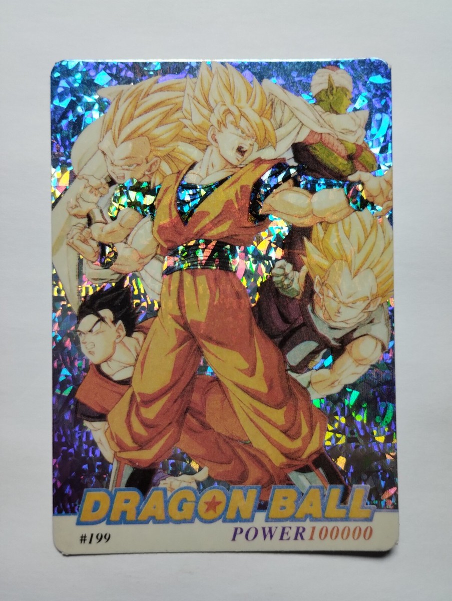 1999 DRAGON BALL Z Card #199 SON GOKU SSJ 2 SON GOHAN VEGETA SSJ 2
