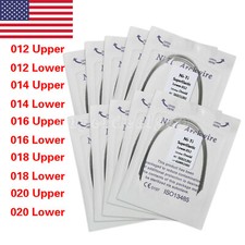 Dental Ortho Super Elastic Niti Arch Wire Round Ovoid Form for Bracket Braces CE