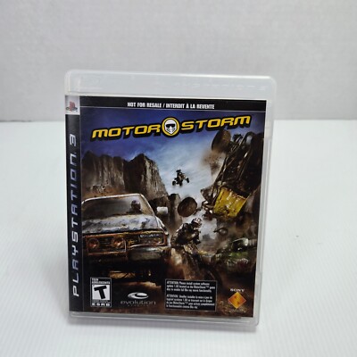 MotorStorm PS3 Game Racing Off-Road Action Adventure Playstation 3