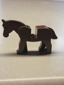 Lego Horse Figure Movable Head Legs 9469 70800 10656 10674 79108 9474 9471