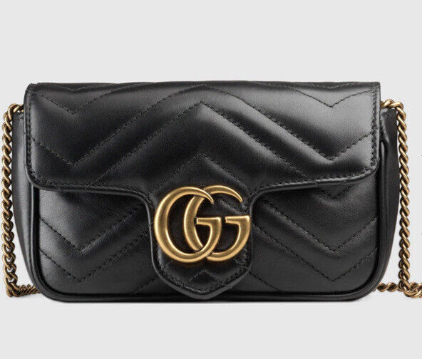 BOLSA GUCCI MARMONT MATELASSE SUPER MINI