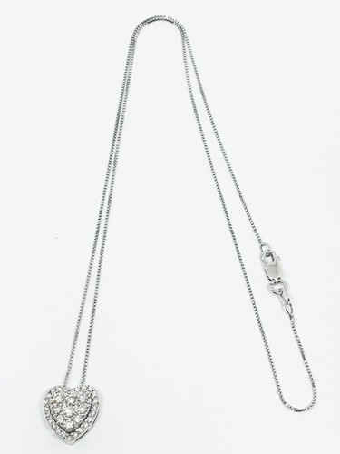 Pendentif étoile En Or Blanc 18 Carats (750) Avec Diamants 0,43 Ct - Neuf Sans Emballage - Bijou Précieux