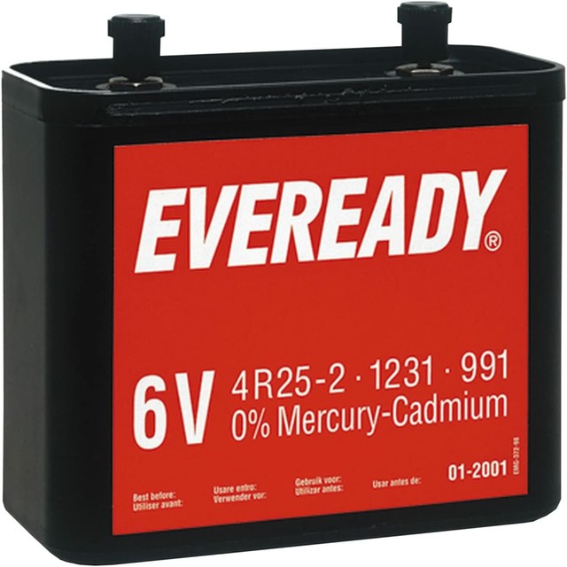 Ever Ready EVEREADY 6v Battery 4r252 1231 991 for sale online eBay