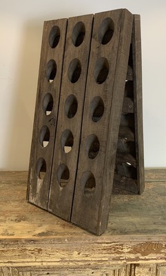 French Champagne Riddling Rack Ebay