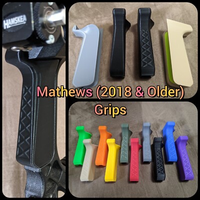 * (2018 & Older) 5 Angles * Mathews Grips - Triax Halon Monster Switchback TRX