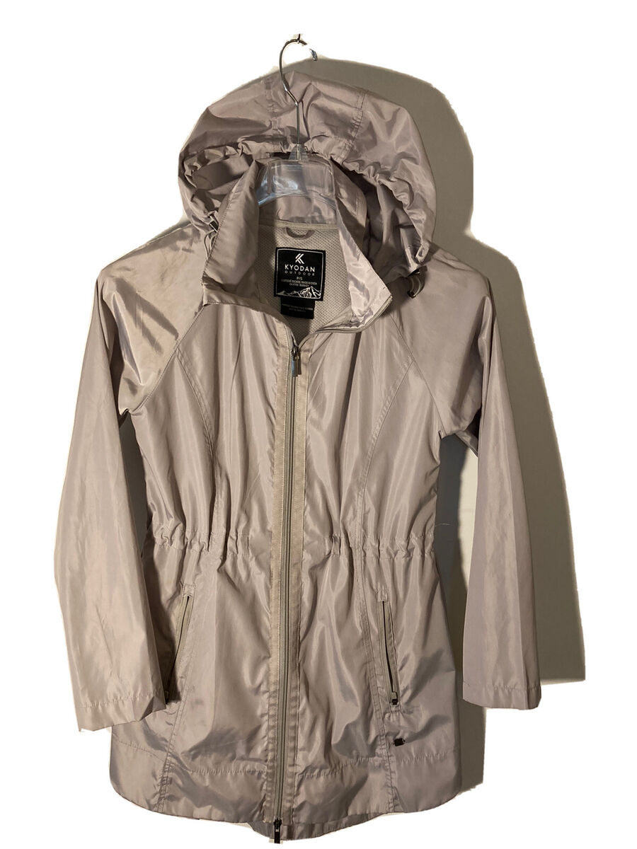 Kyodan Outdoor Womens Size SP Hooded Rain Jacket Windbreaker Kyodan Outdoor Womens Size SP Hooded Rain Jacket Windbreaker