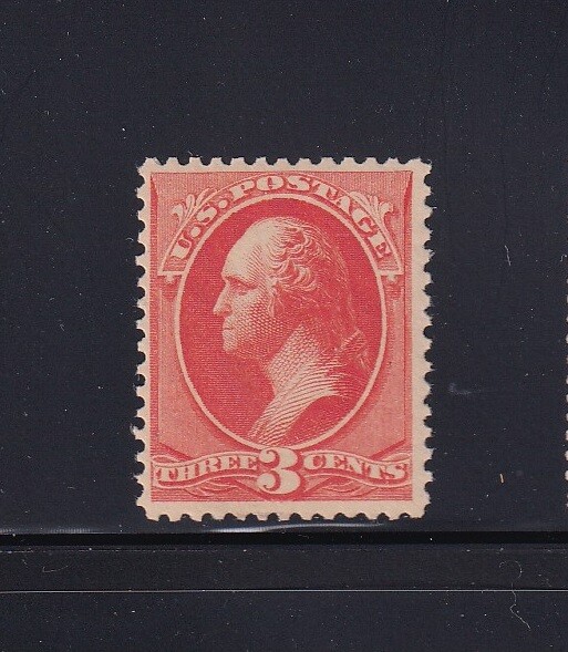 214 F-VF+ original gum never hinged with nice color cv $ 190 ! see