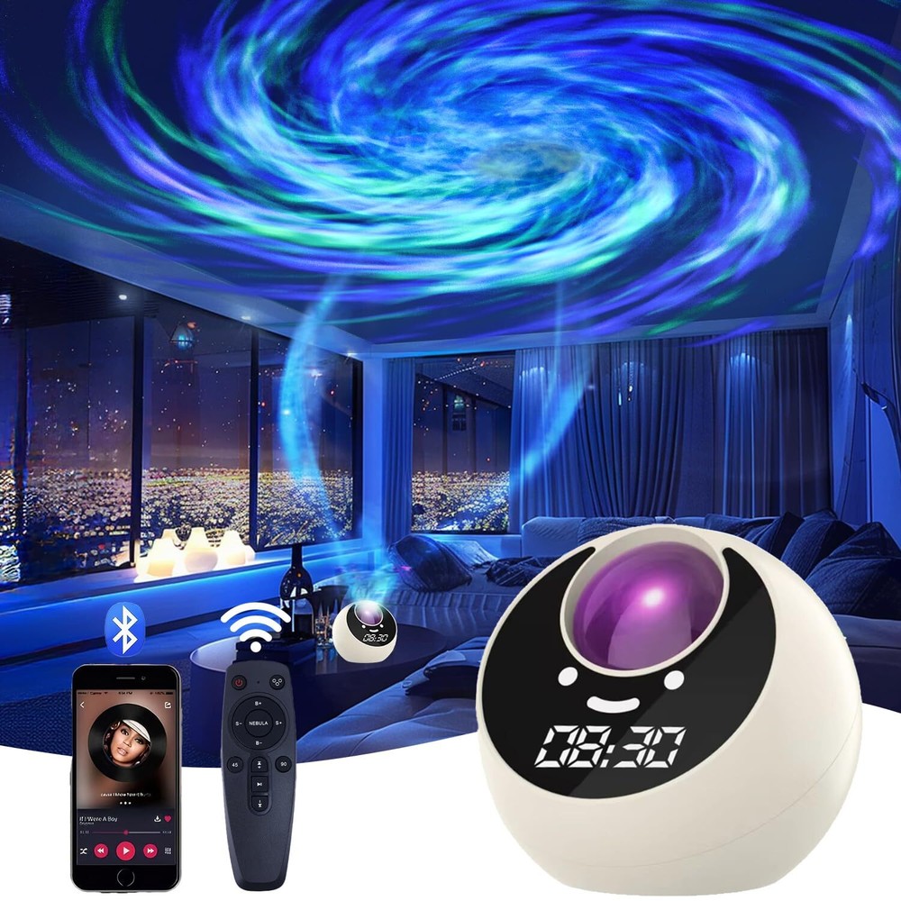 Galaxy Projector, Galaxy Projector for Bedroom, Galaxy Light Projector with T...
