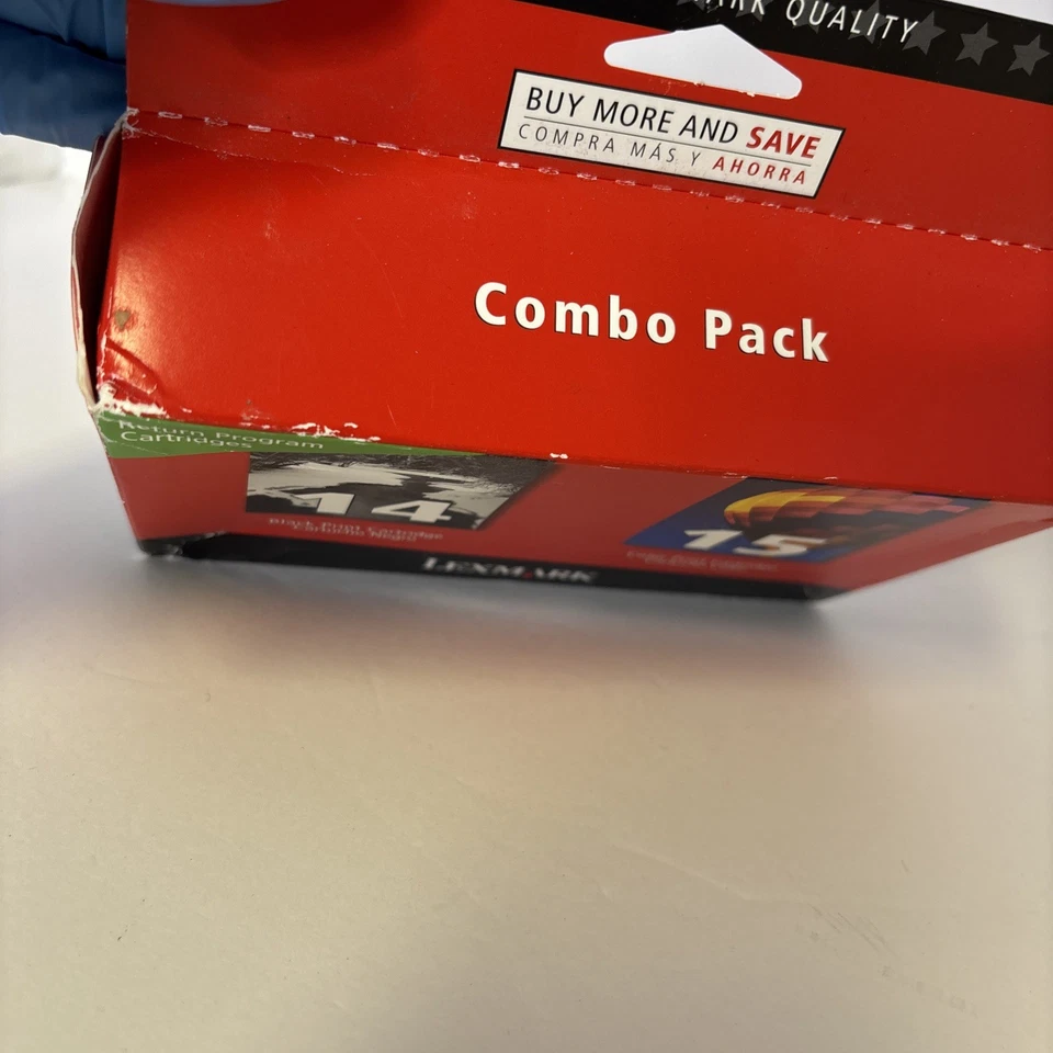 Lexmark Printer Cartridges Combo Pack of #14 Black and #15 Color  - Image 4 of 4