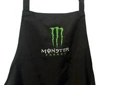Monster Energy Apron With Pockets / 29k Stitches (Brand New)