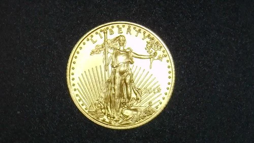 2015 $5 American Gold Eagle 1/10 oz Fine Gold