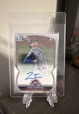 2023 Bowman Draft - Chrome Prospect Autographs Zach Thornton #CDA-ZT (AU, RC)