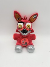 Funko FNAF Nightmare Foxy Plush Red Gamestop Figure Stuffed Scratches Scars 6  