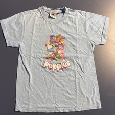 2000 VINTAGE POPPLES tee shirt top Glitter Tr...
