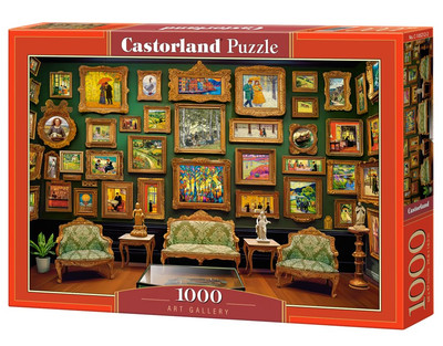 1000 Piece Jigsaw Puzzles, Art Gallery, Paintings, Adult Puzzle, C-105212-2