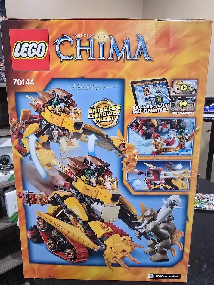 LEGO : Legends Of Chima "Laval's Fire Lion" Set 70144 (Sealed) *Retired Set* - Image 2 of 4