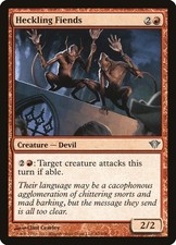 Heckling Fiends Uncommon Dark Ascension Magic: The Gathering Near Mint