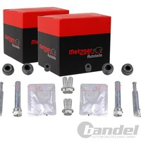 2X Metzger FÜHRUNGSHÜLSEN-SATZ Bremssattel Passend FüR Hyundai H-1 Santa KIA CAR