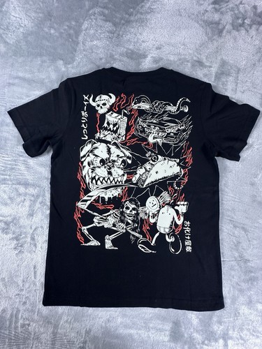 Moist Boys & The Boys Collab T-Shirt YOUTH SIZE XL Black Cool Graphic Design New - Picture 2 of 10